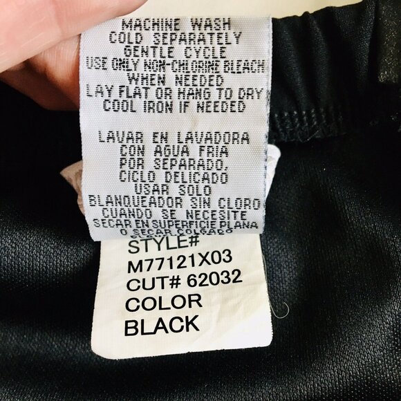 Speechless Y2K 2000s Black Bow Top - Picture 9 of 9